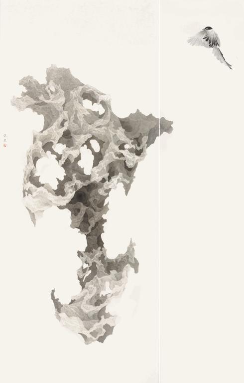 A Student’s Work was Selected by the Chinese Paintings Exhibition in Zhaoan